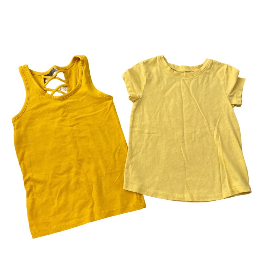 Yellow Kids Tank & Tee